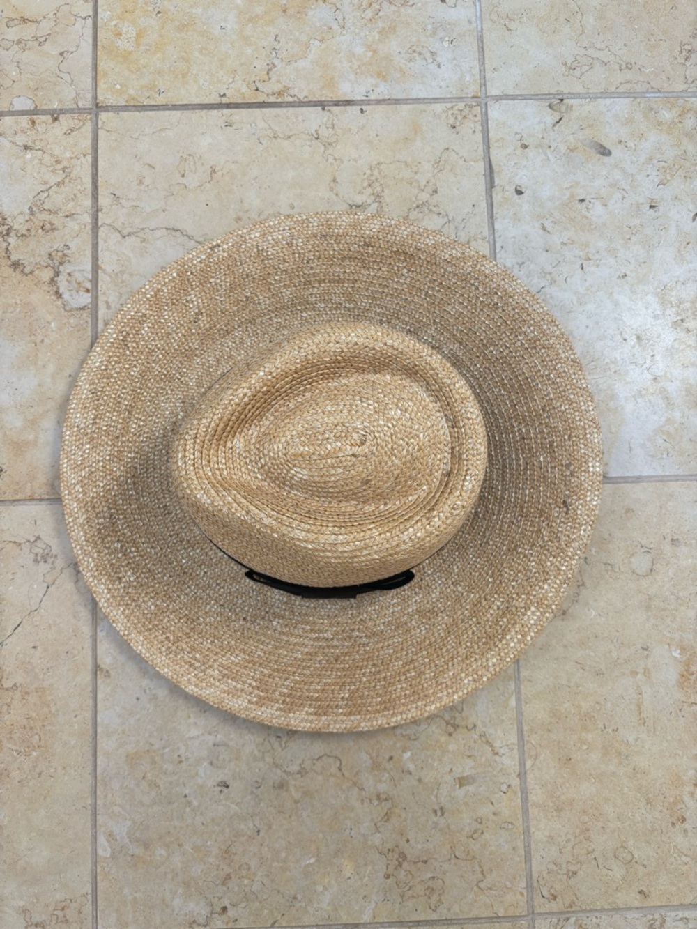 Brixton Joanna Straw Wide-Brim Fedora